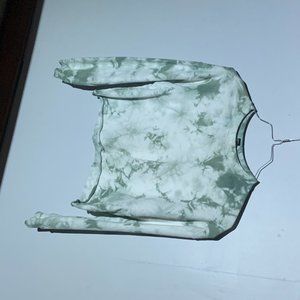 Tie dye grey long sleeve